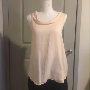 Shell pink cami, tie at back